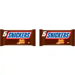 Albert Heijn Snickers Chocolade repen multipacks 2-pack aanbieding