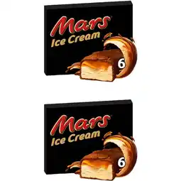 Albert Heijn Mars IJsrepen 2-pack aanbieding