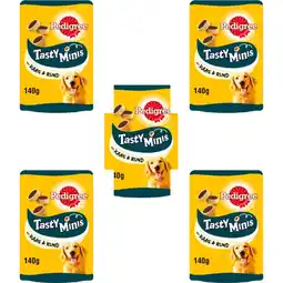 Albert Heijn Pedigree Tasty Minis Cheese 5-pack aanbieding