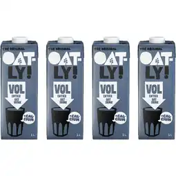 Albert Heijn Oatly! Haverdrank Vol 1L 4-pack aanbieding