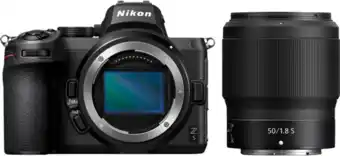 Coolblue Nikon Z5 + Nikkor Z 50mm f/1.8 S aanbieding