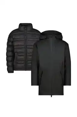 Wehkamp Vingino kids regenjas Monsoon zwart aanbieding
