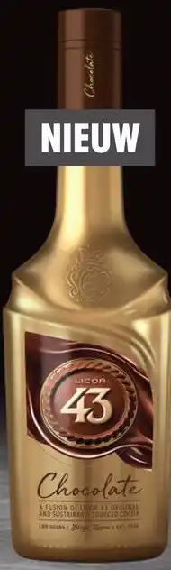 Gall & Gall Licor 43 Chocolate 70CL Overig aanbieding