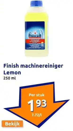 Action Finish machinereiniger Lemon aanbieding