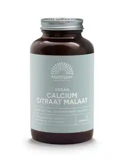 De Online Drogist Mattisson HealthStyle Calcium Citraat Malaat Capsules aanbieding