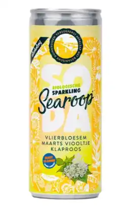 De Online Drogist Searoop Soda Biologische Sparkling Vlierbloesem Maarts Viooltje Klaproos aanbieding