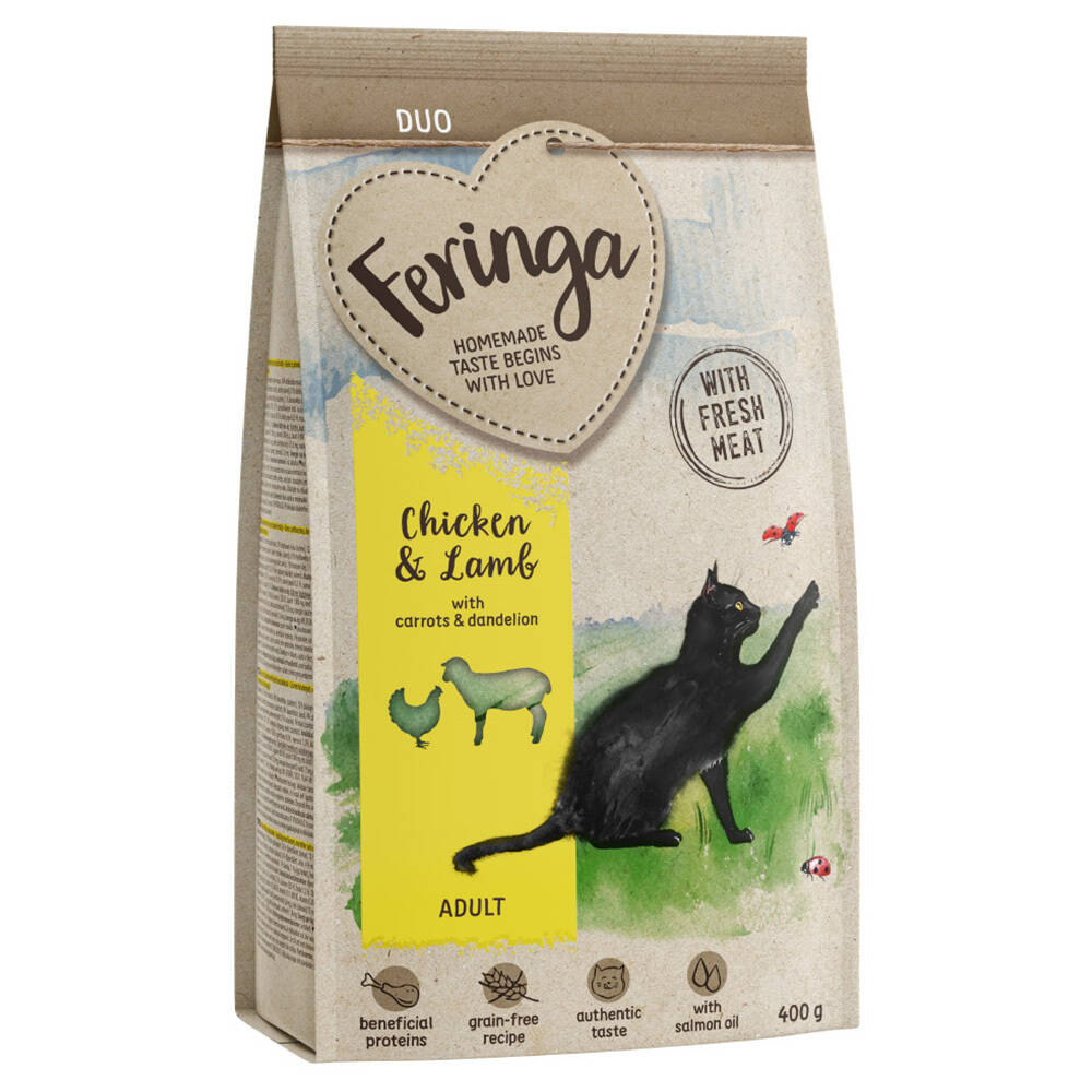 Kitty Cat Paté Wild, 6 x 85 g, natvoer voor katten, graanvrij, met taurine, zalmolie en groenlipmossel, volvoer met hoog vleesgehalte, gemaakt in Duitsland