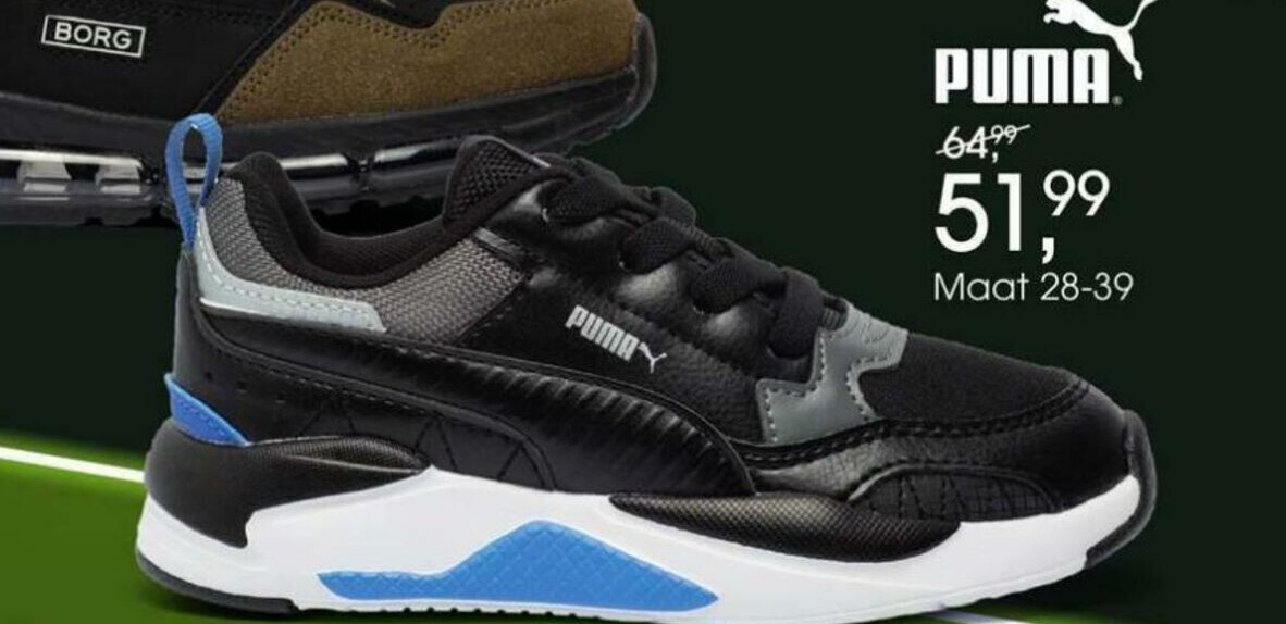 Puma maat 28-39 aanbieding bij Ziengs