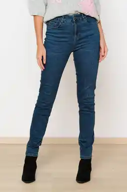 Wehkamp LOLALIZA skinny jeans dark blue denim aanbieding