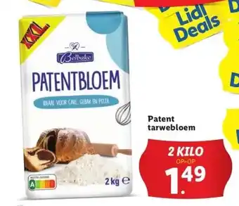 Lidl Patent tarwebloem aanbieding