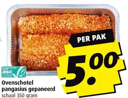 Boni Ovenschotel pangasius gepaneerd aanbieding