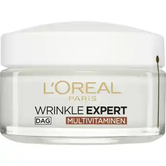 Albert Heijn L'Oréal Wrinkle expert multivitaminen dagcreme aanbieding