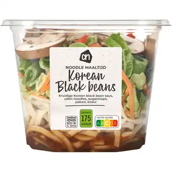 Albert Heijn AH Noodle maaltijd Korean black beans aanbieding