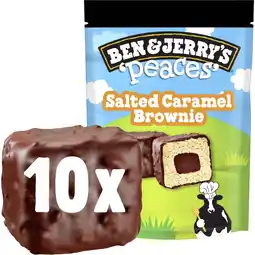 Albert Heijn Ben & Jerry's Peaces salted caramel brownie aanbieding