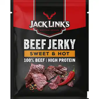 Albert Heijn Jack Link's Beef jerky sweet & hot aanbieding