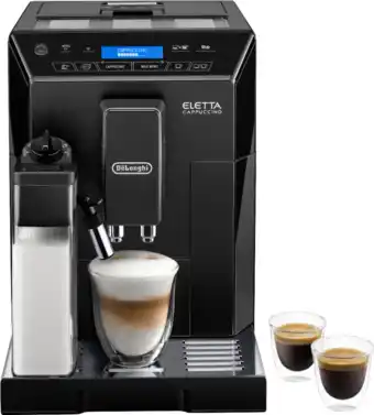 Coolblue De'Longhi Eletta Cappuccino ECAM 44.660.B Zwart aanbieding