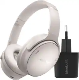Coolblue Bose QuietComfort Headphones Wit + Oplader aanbieding