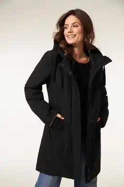 Wehkamp Miss Etam softshell jas Wanda zwart aanbieding