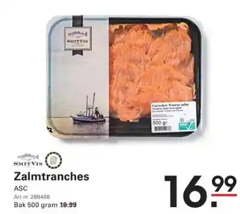 Sligro Zalmtranches aanbieding