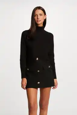 Wehkamp Morgan cropped trui zwart aanbieding