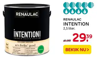 Praxis Renaulac intention aanbieding