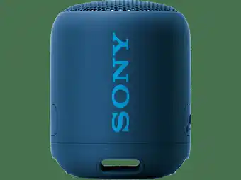 MediaMarkt Sony srs-xb12 bluetooth speaker blauw aanbieding