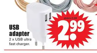 Dirk USB adapter aanbieding