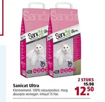 Welkoop Sanicat ultra aanbieding