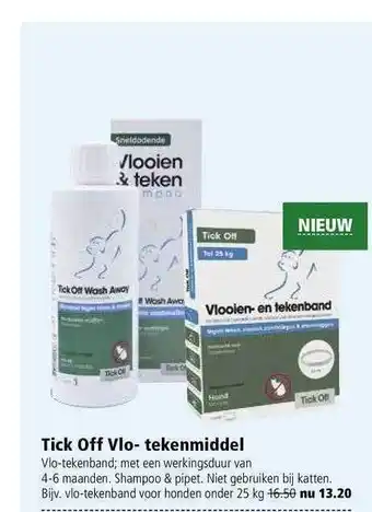 Welkoop Tick off vlo- tekenmiddel aanbieding