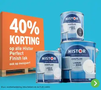 GAMMA Op alle Histor Perfect Finish lak aanbieding