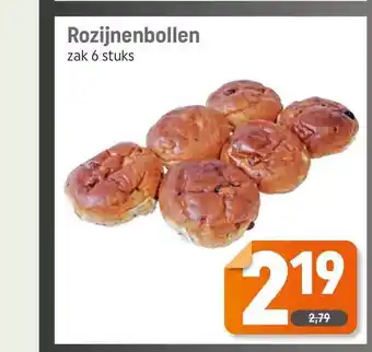 Dagwinkel Rozijnenbollen aanbieding