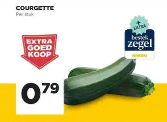 Jumbo courgette aanbieding