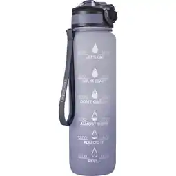 Albert Heijn Bourgini Waterfles gradient 1 liter aanbieding