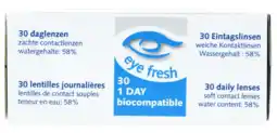 De Online Drogist Eye Fresh -1.25 Zachte Daglenzen aanbieding