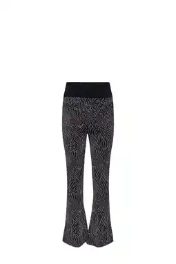 Wehkamp ONLY MATERNITY flared zwangerschapsflared broek zwart aanbieding