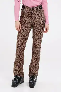 Wehkamp Protest softshell skibroek Prtangle camel aanbieding