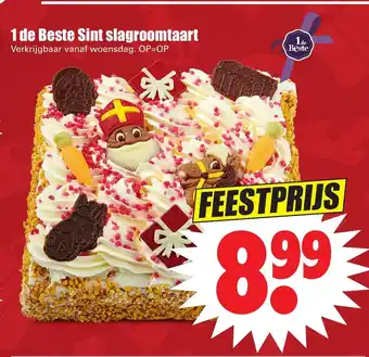 Dirk 1 De Beste Sint Slagroomtaart aanbieding