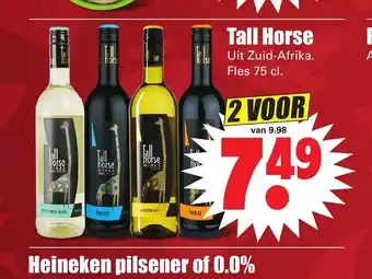 Dirk Tall Horse 2 voor aanbieding