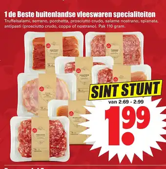 Dirk 1 De Beste Buitenlandse Vleeswaren Specialiteiten aanbieding