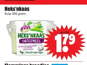 Dirk Heks'nkaas 200 gram aanbieding