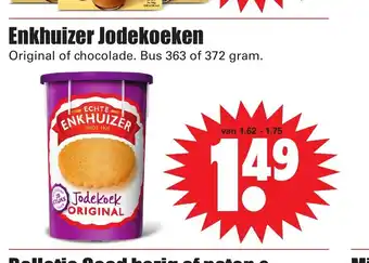 Dirk Enkhuizer Jodekoeken aanbieding