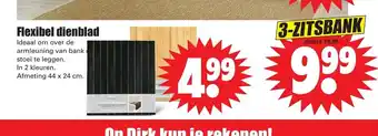 Dirk Flexibel Dienblad 3-Zitsbank aanbieding