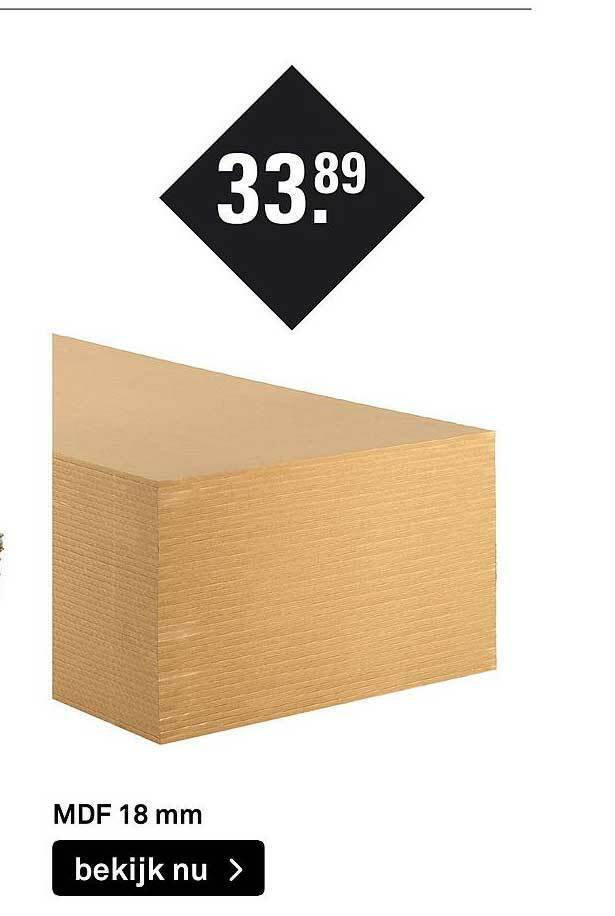 MDF 18 Mm aanbieding bij Karwei