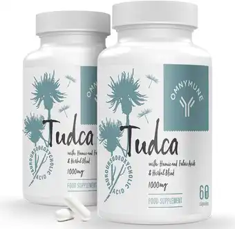 Amazon TUDCA Supplement - 1000mg per Portie, Tauroursodeoxycholic Acid, 120 Capsules aanbieding