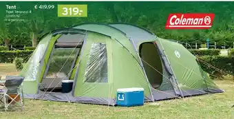 Heuts Coleman tent vespucci 4 aanbieding