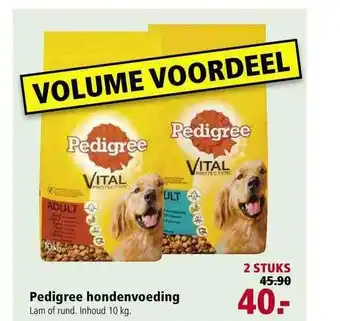 Welkoop Pedigree hondenvoeding aanbieding