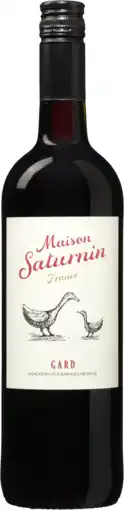 Wijnvoordeel Maison Saturnin rouge aanbieding