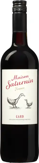 Wijnvoordeel Maison Saturnin rouge aanbieding