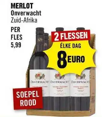 Dirck 3 Merlot onverwacht zuidi-afrika aanbieding