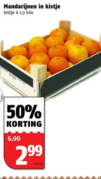 Poiesz Mandarijnen in kistje aanbieding